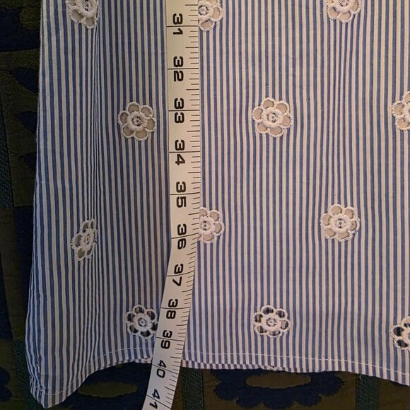 Boden Hotchpotch Broderie Eyelet Shift Dress 8L - Picture 5 of 6